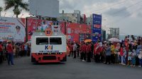 Festival mobil hias HUT Kota Bandar Lampung II Foto Pelita Nusantara